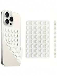 40 piezas de ventosa de silicona para teléfono, un pequeño regalo adecuado para amigos, novias y compañeros de clase compatible con iPhone, teléfono Android, regalo para cumpleaños, familia, amigos, soporte de teléfono para baño, soporte de teléfono, accesorios de teléfono, soporte adhesivo - Multicolor - Ver 8