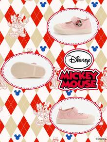 Disney 1 Pair Kids' Sneakers, Suitable For Daily Wear, Festivals, Sports, Outdoor Activities, Comfortable, Non-Slip, Durable, Breathable (Boys' Sneakers, Boys' Skate Shoes, Kids' Sports Shoes, Girls' Sneakers, Girls' Skate Shoes) - Pink - View 4