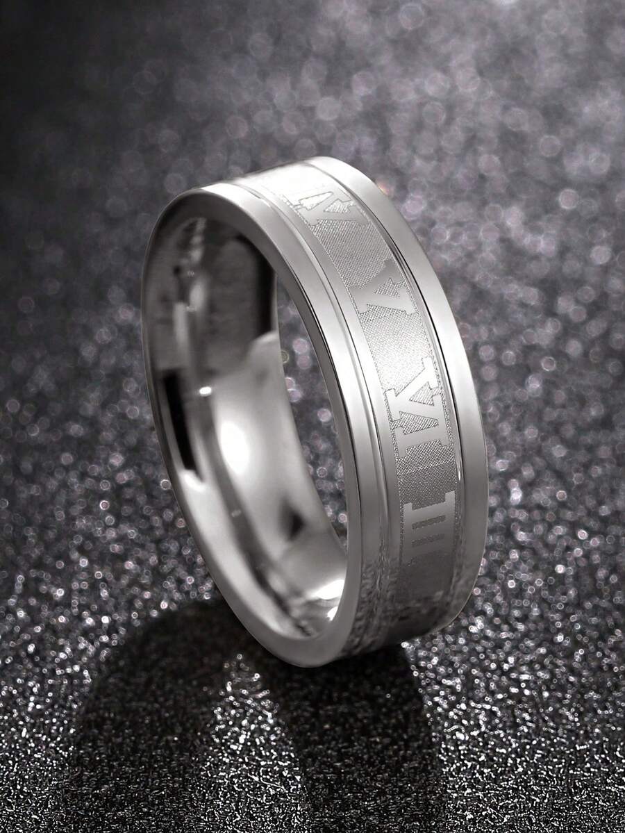 1 chiếc nhẫn tuyệt đẹp dành cho nữ, thích hợp làm quà tặng Ngày Valentine, đám cưới, kỷ niệm, tiệc tùng. - Bạc - Xem 1