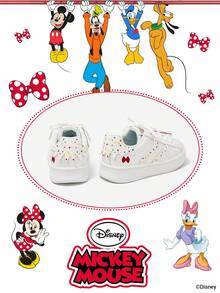 Disney 1 Pair Children's Sneakers, Suitable For Daily Wear, Festivals, Sports, Outdoor Activities, Comfortable, Non-Slip, Durable, Breathable (Boys' Sneakers, Boys' Skate Shoes, Children's Sneakers, Girls' Sneakers, Girls' Skate Shoes) - Beige - View 3