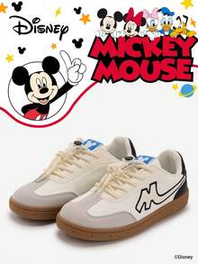 Disney 1 Pair Kids' Sneakers, Suitable For Daily Wear, Festivals, Sports, Outdoor Activities, Comfortable, Non-Slip, Durable, Breathable (Boys' Sneakers, Boys' Skate Shoes, Kids' Sports Shoes, Girls' Sneakers, Girls' Skate Shoes) - Beige - View 1