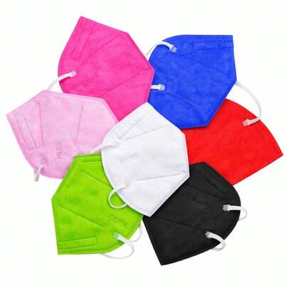 Cubrebocas Kn95 Multicolor Paquete Individual