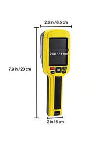 Thermal Imaging Camera, 60x60 (3600 Pixels) IR Resolution Infra-Red Camera With 2.8" Color Display Screen, Built-In SD Card And Li-Ion Battery, For HVAC, Electrical System Automatic Detect - Yellow - View 10