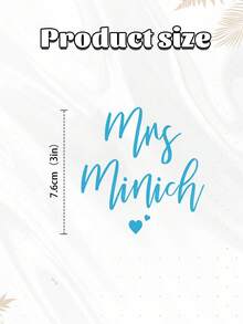 1/6/12pcs Custom Wedding Shoes Decal, Customize Text,Custom Ich Will Sticker, Wedding Shoes Sticker, Personalized Wedding Shoes Sticker, Custom Mr And Mrs,Something Blue Decal, Wedding Shoes Decal, Bride Shoe Stickers, Wedding Day Accessories - Multicolor - View 9