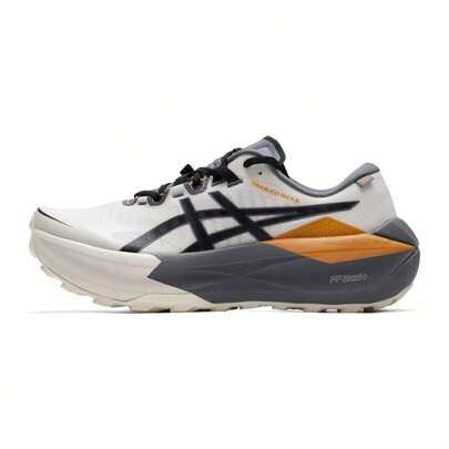 Asics Zapatillas de running para hombre, amortiguadas para trail, TRABUCO MAX 5 GO Zapatos deportivos casuales para exteriores 1011C271-100