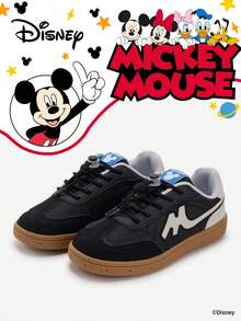 Disney 1 Pair Kids' Sneakers, Suitable For Daily Wear, Festivals, Sports, Outdoor Activities, Comfortable, Non-Slip, Durable, Breathable (Boys' Sneakers, Boys' Skate Shoes, Kids' Sports Shoes, Girls' Sneakers, Girls' Skate Shoes) - Black - View 1