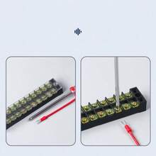 Terminales de conductor de cobre, bloques de terminales aislados, rieles de bloques de terminales, conjuntos de bloques de terminales, pilares de conexión - Bloques de terminales - Ver 12