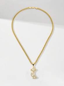 Women Pendant Necklaces - Yellow Gold - View 7