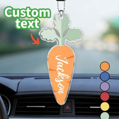 1 chiếc Đồ trang trí xe hơi hình củ cà rốt bằng acrylic tùy chỉnh kèm thẻ giỏ Phục Sinh, Thẻ tên giỏ Phục Sinh cá nhân hóa, Thẻ Phục Sinh tùy chỉnh, Đồ trang trí Phục Sinh hình củ cà rốt, Thẻ cà rốt tùy chỉnh, Đồ trang trí xe hơi hình củ cà rốt bằng acrylic cá nhân hóa, Quà tặng tùy chỉnh tên cá nhân hóa