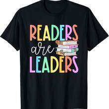 Camiseta para mujer maestra, amante de los libros, líderes - Negro 1 - Ver 1