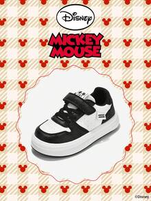Disney 1 Pair  Collaboration Children's Sneakers, Suitable For Daily Wear, Festivals, Sports, Outdoor Activities, Comfortable, Non-Slip, Breathable (Boys' Sneakers, Boys' Skate Shoes, Children's Sneakers, Girls' Sneakers, Girls' Skate Shoes) - Black - View 2