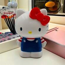 SANRIO （已授权）- 多功能收纳卡通创意简约桌面笔筒，化妆刷收纳管，桌面摆件，精美节日礼物笔筒，大容量办公桌整理刷DIY收纳管，塑料材质，小巧设计 - 彩色 - 查看 14