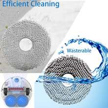 Compatible With Xiaomi X20 Pro/X20Max Robot Vacuum Cleaner Mops - Washable Replacement Rags - A - View 4