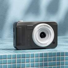 yesido Cyfrowy aparat fotograficzny 4K, miniaturowa kamera CCD klasy podstawowej w stylu retro, wysoka rozdzielczość, duża liczba pikseli, przenośna, idealna dla studentów i podróżników - Wielokolorowe - Zobacz 11