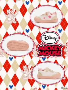 Disney 1 Pair Kids Sports Shoes, Suitable For Daily Wear, Festivals, Sports, Outdoor, Comfortable, Snug Fit, Anti-Slip, Durable, Breathable (Boys' Sports Shoes, Boys' Casual Shoes, Girls' Sports Shoes, Girls' Casual Shoes) - Pink - View 4