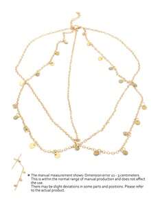 Dây cài tóc cô dâu sang trọng cho bé gái, phụ kiện tóc cưới phong cách Bohemian thời trang, trang sức tóc màu vàng, đồ dùng học tập cho bé gái. - Nhiều màu - Xem 5