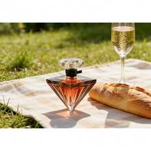 1 pieza de botella de perfume de cristal vintage color oro champán, botella de vidrio decorativa vacía y rellenable para tocador de mujer, decoración del hogar y recuerdo de boda. - plata - Ver 2