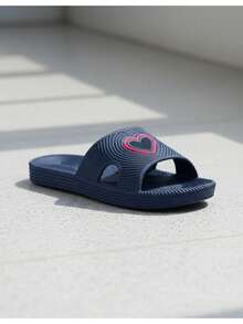 House Slippers - Navy Blue - View 10