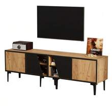 Television Stands & Entertainment Centers - NATURAL - View 4