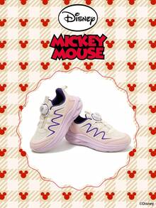 Disney 1 Pair Kids' Sneakers, Suitable For Daily Wear, Festivals, Sports, Outdoor Activities, Comfortable, Non-Slip, Durable, Breathable (Boys' Sneakers, Boys' Skate Shoes, Kids' Sports Shoes, Girls' Sneakers, Girls' Skate Shoes) - Pink - View 2