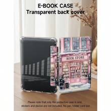 1 Pc Sakura Bookstore Tablet Case & Kindle E-Book Case Compatible With  10th Generation,  10.2/Mini6/Mini7/9.7 Inches, Compatible With Samsung Galaxy Tab A9 Plus, Kindle (11th Generation-2024 Release)(6 Inch), Kindle Paperwhite 12th Gen 2024, Great Holiday Gift, Stylish And Simple Pattern. - Nhiều màu - Xem 9