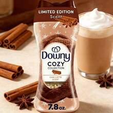 Downy Cozy Collection In-Wash Laundry Scent Booster Beads, Chai Latte/Pistachio Cream Scent, 7. 8 Oz, Limited Edition Laundry Beads - 12-Week Scent Retention, HE Washer & Dryer, Color & Fiber Protection, Phthalate-Free & Cruelty-Free, In-Wash Aromatherapy Booster, 8-Hour Relaxing Scent Lock, HE Washer & Color, Hypoallergenic Formula, In-Wash Scent Booster Beads For Laundry, Long Lasting Fresh Scent, Bursting Fragrance Beads For Detergent, Fabric Softener Alternative, Deep Clean & Odor Eliminator For All Machines - 多色的 - 查看 2