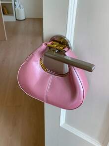 Compact And Elegant Crossbody Handbag, 2026 New Model, Women's Retro Style, Versatile, Simple And Fashionable, Light And Luxurious, High-End And Exquisite. - Pink - View 11