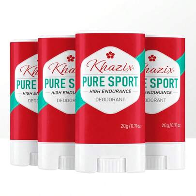 男士舒缓粉状止汗剂，不含铝，（1 包），原味