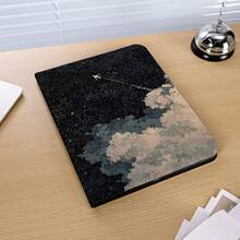 1 pieza Funda protectora magnética con ranura para bolígrafo, soporte de varios ángulos, función de suspensión/activación automática, funda de tableta linda adecuada para Pro/Air, Galaxy A9/S9/S7/S10+, Pad 5/6/7 - Multicolor - Ver 4