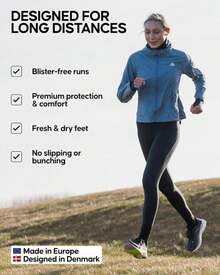 DANISH ENDURANCE Ultra-Comfort Quarter Running Socks, Performance Socks, Men &Amp; Women - 3 Or 5 Pack - ColorA - View 3