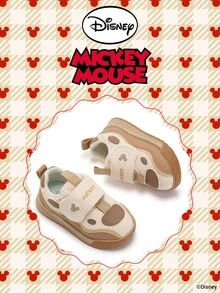 Disney Authentic Collaboration With  | A Pair Of Children's Sneakers, Suitable For Daily, Festival, Sports, And Outdoor Wear. It Fits The Foot Comfortably, Is Anti-Slip, Wear-Resistant, And Breathable (Boys' Sneakers, Boys' Board Shoes, Children's Sneakers, Girls' Sneakers, Girls' Board Shoes) - Khaki - View 2