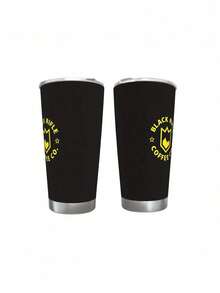 20oz Black Rifle Coffee Company Stainless Steel Travel Mug - Vacuum Insulated, Durable 304 Stainless Steel, PS Lid, For Hot & Cold Beverages, Ideal For Home, Office, Camping, And Outdoor Adventures, Office Coffee Cup| Full Print Design| Durable Construction, Coffee Bar Accessories - 白色 - 查看 11