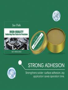 JUE FISH 焊膏，导热除氧清洁助焊剂，适用于焊点，家用电子产品维修焊接护理膏 - A - 查看 3