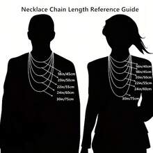 1 Stainless Steel Square Snake Chain Necklace - DIY Jewelry For Men And Women, Hip-Hop Accessory, Perfect For Everyday Wear And Parties - Multicolor - View 4