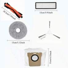 Compatible With Xiaomi X20 Pro/X20Max Robot Vacuum Cleaner Mops - Washable Replacement Rags - A - View 7