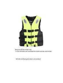 1pc Professional Heavy Duty Cross-Riding Life Jacket, High Buoyancy, Suitable For Adults Swimming, Fishing, Boating, Flood Prevention, Portable Youth Survival Vest, Beach Essential, Beach Accessory, Pool Float - Multicolor - View 10