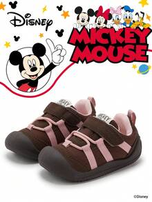 Disney 1 Pair Kids' Sneakers, Suitable For Daily Wear, Festivals, Sports, Outdoor Activities, Comfortable, Non-Slip, Durable, Breathable (Boys' Sneakers, Boys' Skate Shoes, Kids' Sports Shoes, Girls' Sneakers, Girls' Skate Shoes) - Brown - View 1