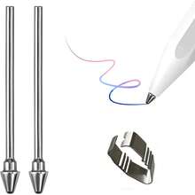 Plastic/Metal Nib Replacement Set Compatible With Samsung Galaxy Tab S10/S9/S8/S7/S6 Series S Pen And S25/S24/S23/S22 Ultra Phone S Pen, Includes Nibs, Clip And Storage Box - Multicolor - View 1