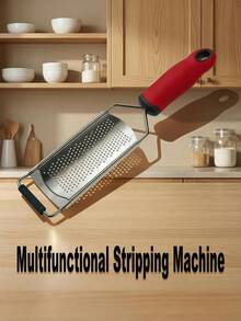 1 Pc High-Quality Stainless Steel Shredder, , Resistant To Rust And Easy To Clean, Suitable For Cheese/Vegetables/Chocolate. Made Of High-Quality Stainless Steel, The Material Is And Hygienic, Resistant To Rust And Easy To Clean. - High-quality Stainless Steel Wire Grater - View 9