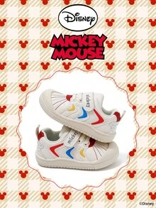 Disney 1 双儿童联名运动鞋，适合日常穿着、节日、运动、户外活动，舒适、防滑、耐穿、透气（男童运动鞋、男童滑板鞋、儿童运动鞋、女童运动鞋、女童滑板鞋） - 米色 - 查看 2