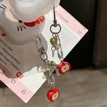 1 Set Thick Headphone Protective Case, Cute Cartoon Cat Design, Compatible With Apple 1/2/3/4/Pro/Pro 2/Pro 3. Perfect Gift For Girlfriend. - Red - View 5