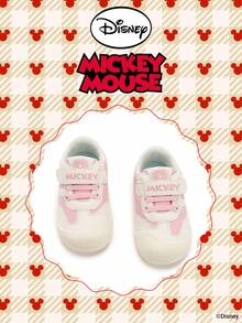 Disney 1 Pair Kids' Sneakers, Suitable For Daily Wear, Festivals, Sports, Outdoor Activities, Comfortable, Non-Slip, Durable, Breathable (Boys' Sneakers, Boys' Skate Shoes, Kids' Sports Shoes, Girls' Sneakers, Girls' Skate Shoes) - Pink - View 2