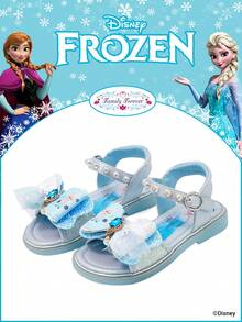 Disney 1 đôi dép công chúa có bản quyền, thích hợp cho mang hàng ngày, lễ hội, thể thao, hoạt động ngoài trời, thoải mái, chống trơn trượt, thoáng khí. - Màu xanh nhạt - Xem 1