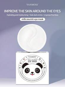 60pcs Eye Gel Patches, Effectively Improve Dark Circles, Wrinkles, Puffiness, Moisturize And Anti-Aging, Reduce Fine Lines, Suitable For Women - Multicolor - View 14