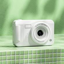 yesido Cyfrowy aparat fotograficzny 4K, miniaturowa kamera CCD klasy podstawowej w stylu retro, wysoka rozdzielczość, duża liczba pikseli, przenośna, idealna dla studentów i podróżników - Wielokolorowe - Zobacz 13