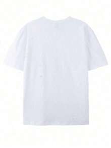 Authorized By Disney, Disney Toy Story Woody T-Shirt Is Full Of American Retro Prints, Suitable For Everyday Street Wear, Necessary In Summer, And A Gift For Disney Lovers. - White - View 2