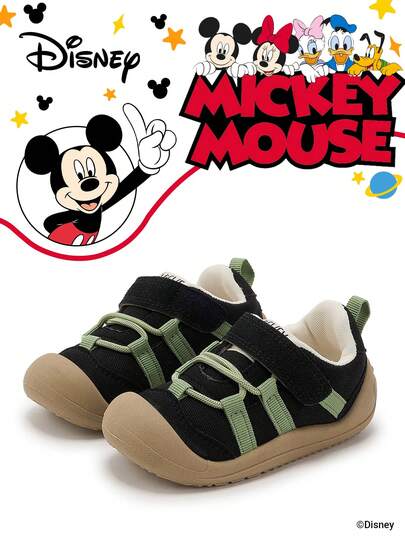  Một đôi giày thể thao trẻ em chính hãng Disney, thương hiệu hợp tác giữa Disney và Mickey Family, phù hợp cho các hoạt động thể thao hàng ngày trong kỳ nghỉ và ngoài trời. Thoải mái, chống trơn trượt, chống mài mòn và thoáng khí cho lòng bàn chân (giày thể thao cho bé trai, giày thể thao cho bé gái, giày trẻ em).