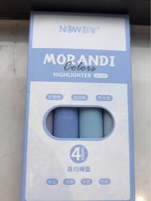 4pcs Fluorescent Highlighter Pen Set - Large Double-Headed Markers, Suitable For Note-Taking, Journaling And Traveling, Eye-Friendly Doodle Pens, School And Office Supplies - Sets - View 17