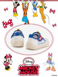 Disney 1 Pair Kids' Sneakers, Suitable For Daily Wear, Festivals, Sports, Outdoor Activities, Comfortable, Non-Slip, Durable, Breathable (Boys' Sneakers, Boys' Skate Shoes, Kids' Sports Shoes, Girls' Sneakers, Girls' Skate Shoes) - Blue - View 3