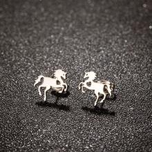 一对迷你圣诞雪花耳钉，不锈钢伞形小耳环，可爱时尚饰品，派对礼物 - 銀色 - 查看 14